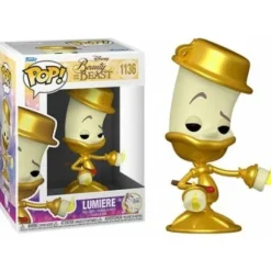 Beauty and the Beast 30th Anniversary Lumiere with Top Hat Funko Pop! Vinyl Figure