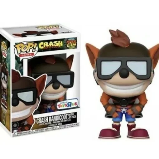 Crash Bandicoot Crash Bandicoot with Jet Pack Funko Pop! Vinyl Figure