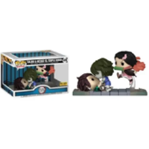 Demon Slayer Tanjiro & Nezuko vs. Temple Demon Funko Pop! Vinyl Figure
