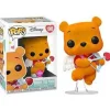 Disney Valentines Pooh Flocked Funko Pop! Vinyl Figure