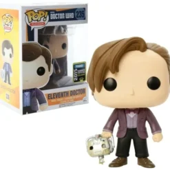 Doctor Who Eleventh Doctor with Cyberman Head Funko Pop! Vinyl Figure