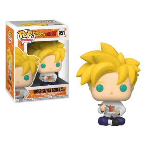Dragon Ball Z Super Saiyan Gohan with Noodles Funko Pop! Vinyl Figure