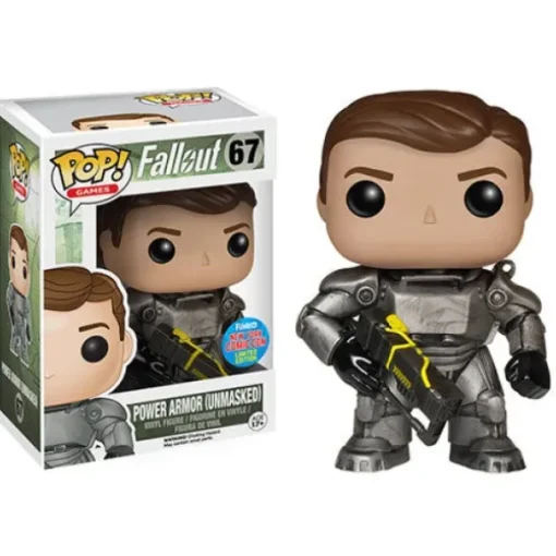 Fallout Power Armor Unmasked Male Funko Pop! Vinyl Figure