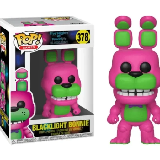 Five Nights at Freddy's Blacklight Blacklight Bonnie Funko Pop! Vinyl Figure