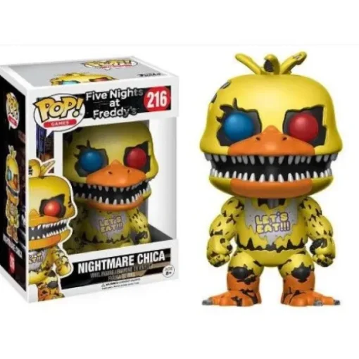 Five Nights at Freddy's Nightmare Chica Funko Pop! Vinyl Figure
