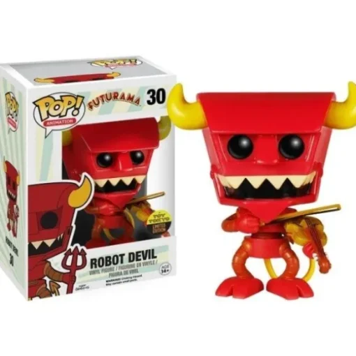 Futurama Robot Devil with Golden Fiddle Funko Pop! Vinyl Figure