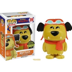 Hanna Barbera Wacky Races Muttley Flocked Gemini Collectibles Exclusive Funko Pop! Vinyl Figure