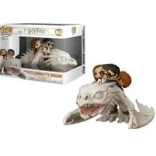 Harry Potter Harry Hermione & Ron Riding Gringotts Dragon Funko Pop! Vinyl Figure