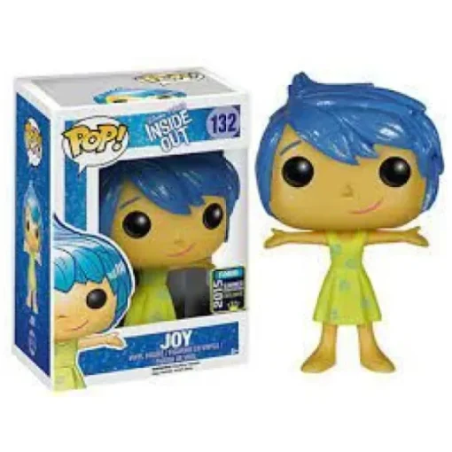 Inside Out Joy Glitter Funko Pop! Vinyl Figure