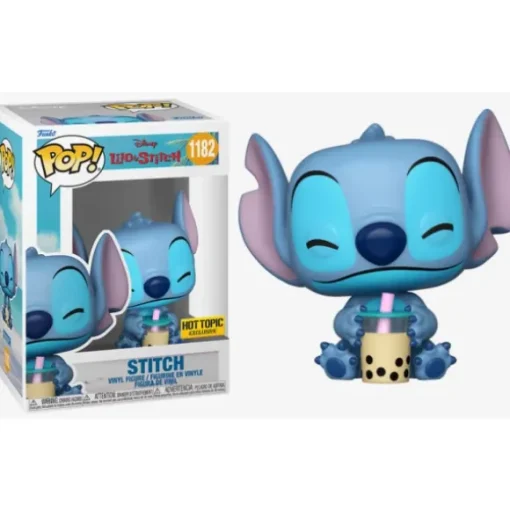 Lilo and Stitch Stitch w/ Bubble Tea Funko Pop! Vinyl Figure