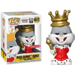 Looney Tunes: 80th Anniversary Bugs Bunny King Funko Pop! Vinyl Figure