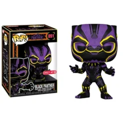 Marvel Black Panther Black Panther Blacklight Funko Pop! Vinyl Figure