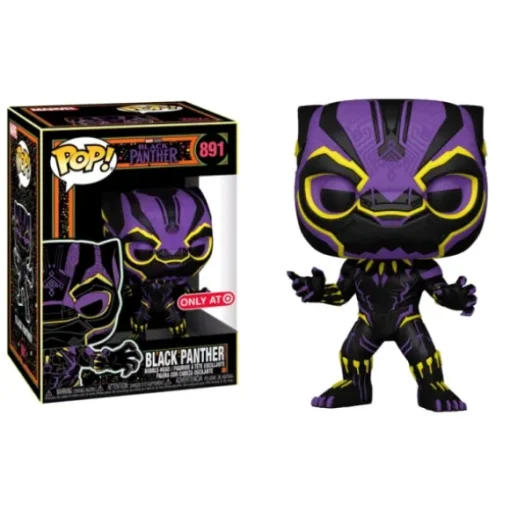 Marvel Black Panther Black Panther Blacklight Funko Pop! Vinyl Figure