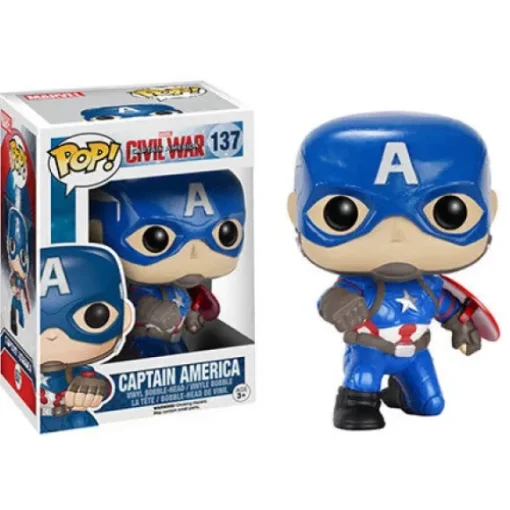 Marvel Captain America Civil War Captain America Punching Funko Pop! Vinyl Figure