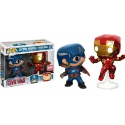 Marvel Captain America Civil War Captain America / Iron Man Funko Pop! Vinyl Figure