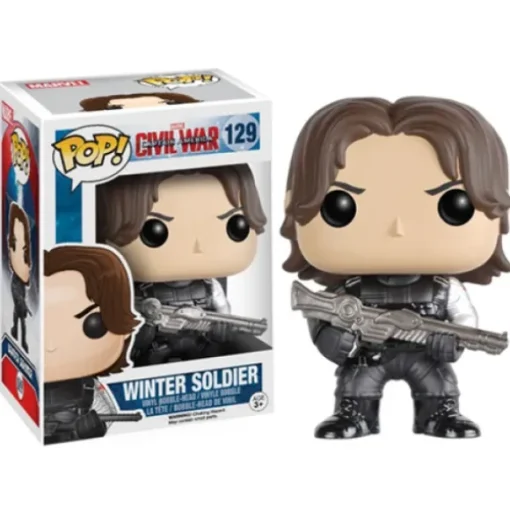 Marvel Captain America Civil War Winter Soldier Funko Pop! Vinyl Figure
