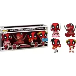 Marvel Deadpool Deadpool in Cake / Dinopool / Flamenco Deadpool / Roman Senator Deadpool Funko Pop! Vinyl Figure