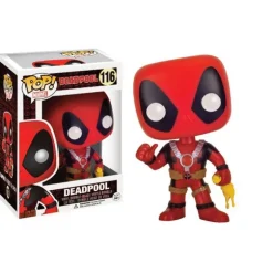 Marvel Deadpool Deadpool with Rubber Chicken Funko Pop! Vinyl Figure