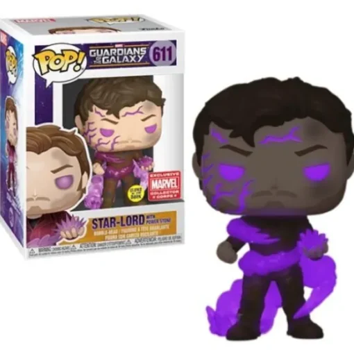 Marvel Guardians of the Galaxy Star-Lord with Power Stone Funko Pop! Vinyl Figure