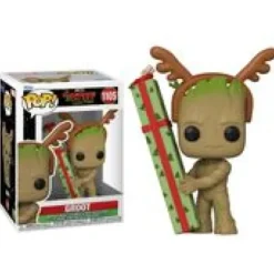 Marvel Guardians of The Galaxy. Holiday Special Groot Holiday Funko Pop! Vinyl Figure
