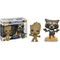 Marvel Guardians of the Galaxy Vol. 2 Groot and Rocket Racoon Funko Pop! Vinyl Figure