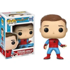 Marvel Spider-Man Homecoming Unmasked Homemade Suit Spider-Man Funko Pop! Vinyl Figure