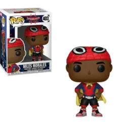 Marvel Spider-Man Into the Spider-Verse Miles Morales Unmasked Funko Pop! Vinyl Figure