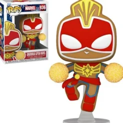 Marvel Universe Gingerbread Captain Marvel Funko Pop! Vinyl Figure