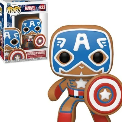Marvel Universe Gingerbread Captain America Funko Pop! Vinyl Figure