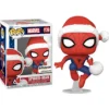 Marvel Universe Spider-Man Santa Funko Pop! Vinyl Figure