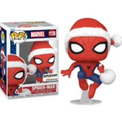 Marvel Universe Spider-Man Santa Funko Pop! Vinyl Figure