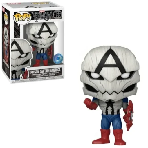Marvel Venom Poison Captain America Funko Pop! Vinyl Figure