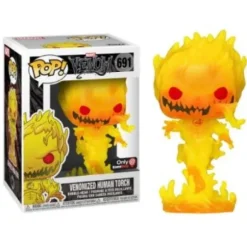 Marvel Venom Venomized Human Torch Funko Pop! Vinyl Figure