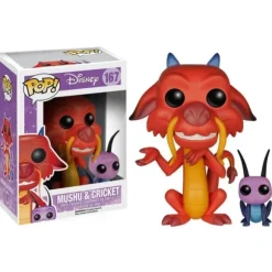 Mulan Mushu and Cricket Funko Pop! Vinyl Figure