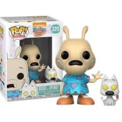 Nickelodeon Rocko's Modern Life Rocko with Spunky Funko Pop! Vinyl Figure