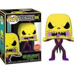 Nightmare Before Christmas Jack Skellington Blacklight Funko Pop! Vinyl Figure