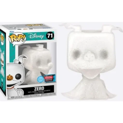 Nightmare Before Christmas Zero Diamond Glitter Funko Pop! Vinyl Figure