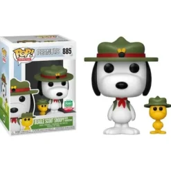 Peanuts Beagle Scout Snoopy W/ Woodstock Funko Pop! Vinyl Figure