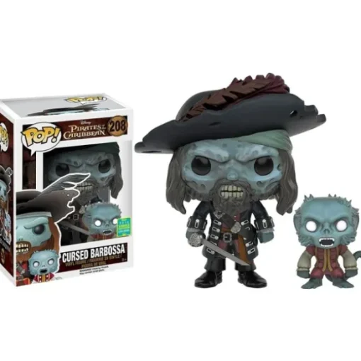 Pirates of the Caribbean Cursed Barbossa Funko Pop! Vinyl Figure