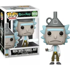 Rick and Morty Rick With Funnel Hat Funko Pop! Vinyl Figure