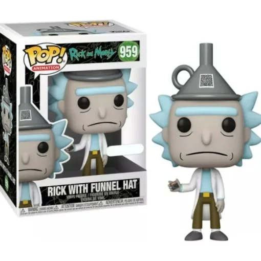 Rick and Morty Rick With Funnel Hat Funko Pop! Vinyl Figure
