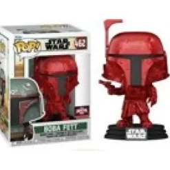Star Wars Boba Fett Red Chrome Exclusive Funko Pop! Vinyl Figure