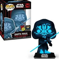 Star Wars Darth Maul Hooded Holographic Funko Pop! Vinyl Figure