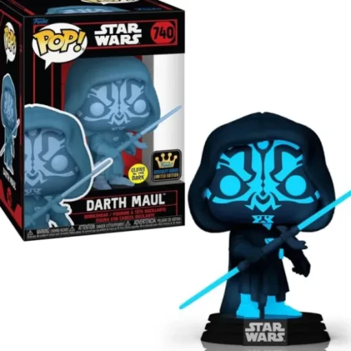Star Wars Darth Maul Hooded Holographic Funko Pop! Vinyl Figure