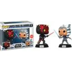 Star Wars Darth Maul vs Ahsoka 2-Pack Exclusive Funko Pop! Vinyl Figure