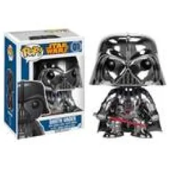 Star Wars Darth Vader Silver Chrome Exclusive Funko Pop! Vinyl Figure