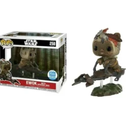 Star Wars Ewok with Speeder Bike Exclusive Funko Pop! Vinyl Figure
