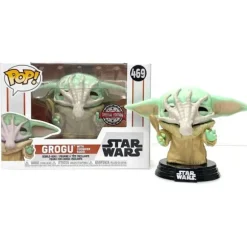 Star Wars Grogu with Chowder Squid Exclusive Funko Pop! Vinyl Figure