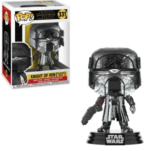 Star Wars Knight of Ren Blaster Rifle Hematite Chrome Funko Pop! Vinyl Figure