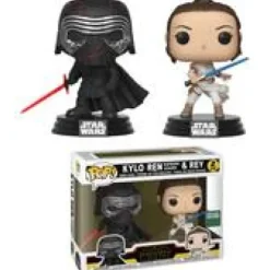 Star Wars Kylo Ren Supreme Leader & Rey 2-Pack Exclusive Funko Pop! Vinyl Figure